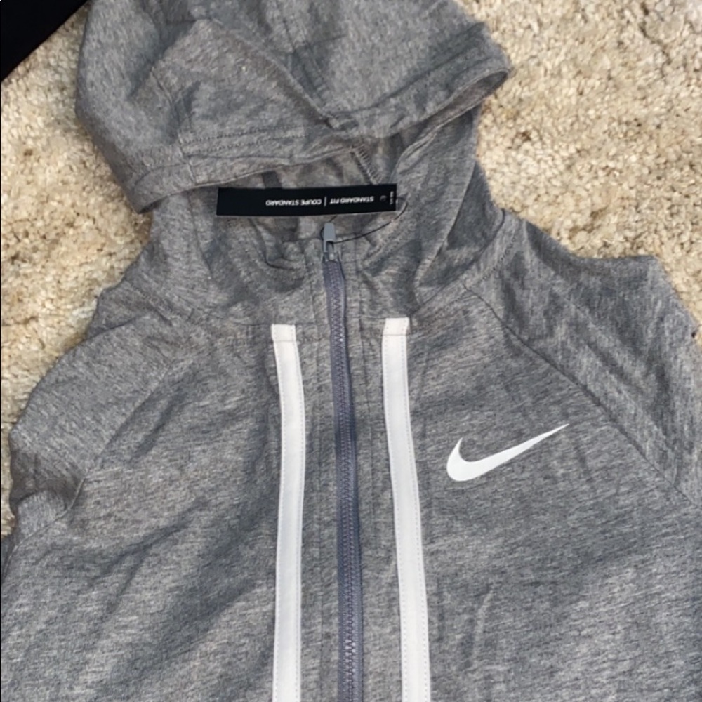 Nike zip up girl sweater